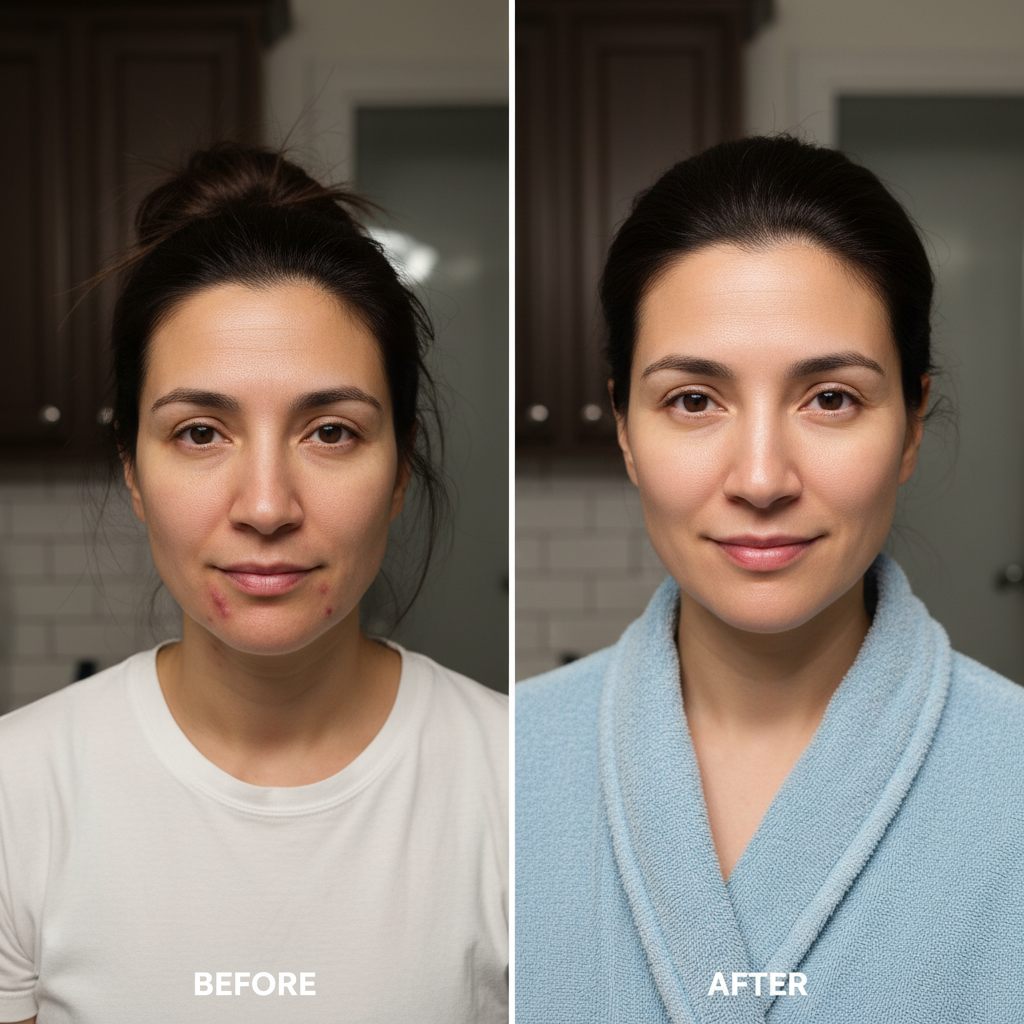 Skinovia skincare mask..